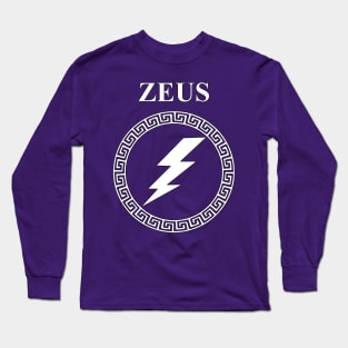 Zeus Ancient Greek God Long Sleeve T-Shirt